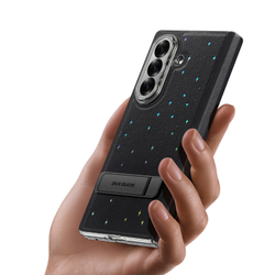 Чехол из искусственной кожи от Dux Ducis для Samsung Galaxy Z Fold 7, серия Stex Series Case