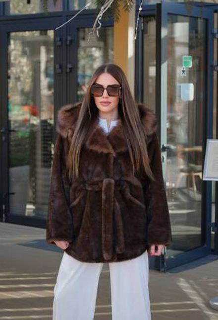 Шуба 53166-3 Фабрика Моды Фото 1