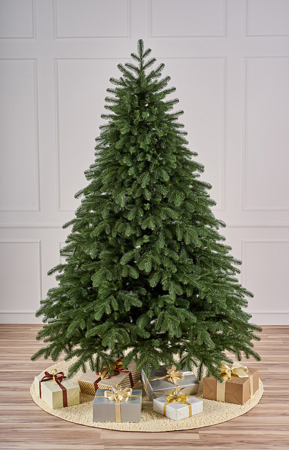 Ель искусственная Купеческая 1,2 м подставка металл 100% Литые веточки МаксКристмас