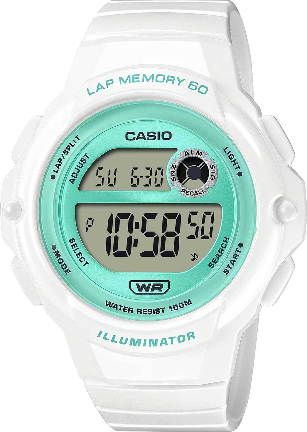 Женские наручные часы Casio Collection LWS-1200H-7A3