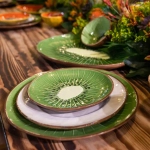 Тарелка десертная Bordallo Pinheiro Tropical Fruits Kiwi (21.7 см)
