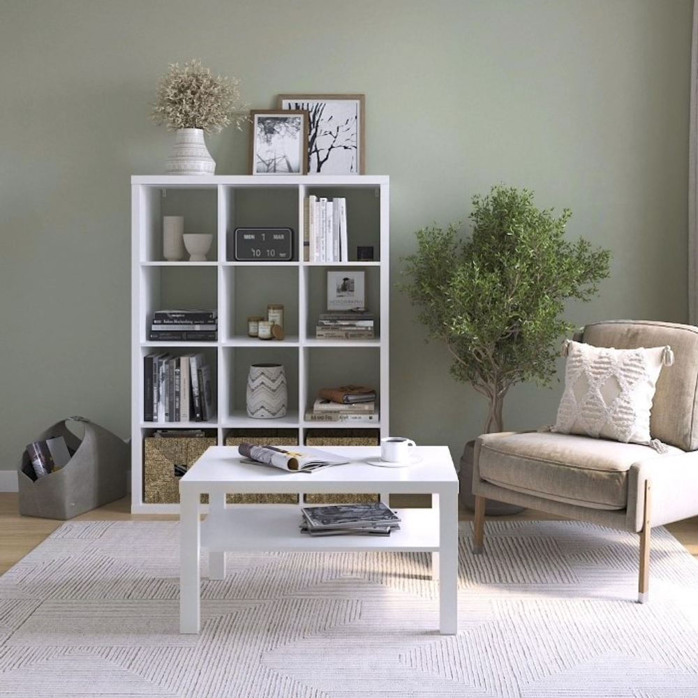 Стеллаж Фора 12, 112*147*38, белый