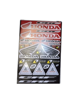 Лист наклеек для стикербомбинга мотокросс