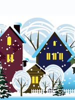 Ограждение из ЛИТОГО монолитного поликарбоната - для большой елки