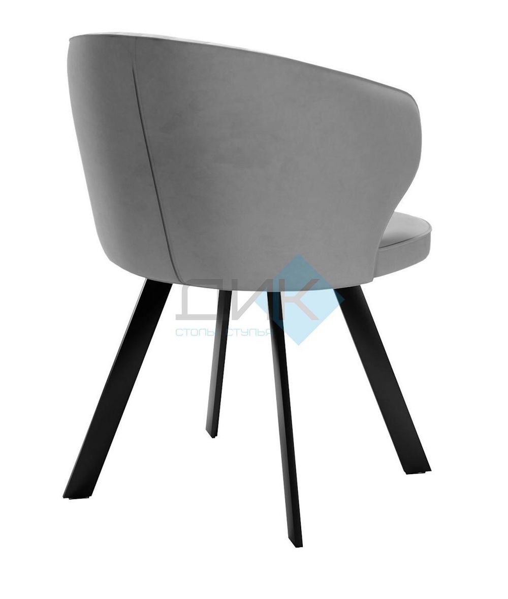 Стул DikLine 249 поворотный опоры чёрные