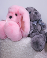 Зайчик Бигфут (розовый)