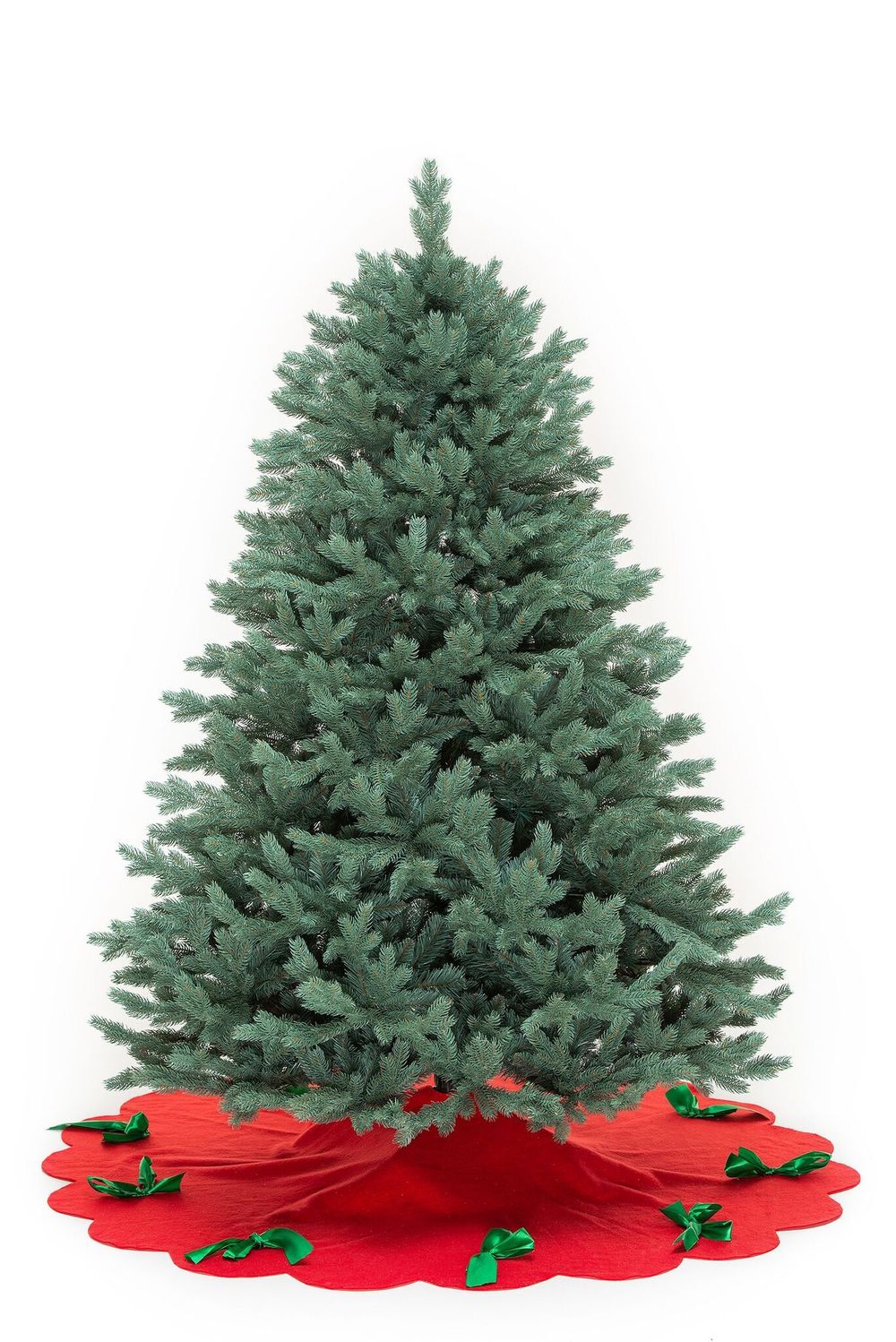 Ель голубая «Кремлевская» (Литая+пвх) 240 см / 2.4 м