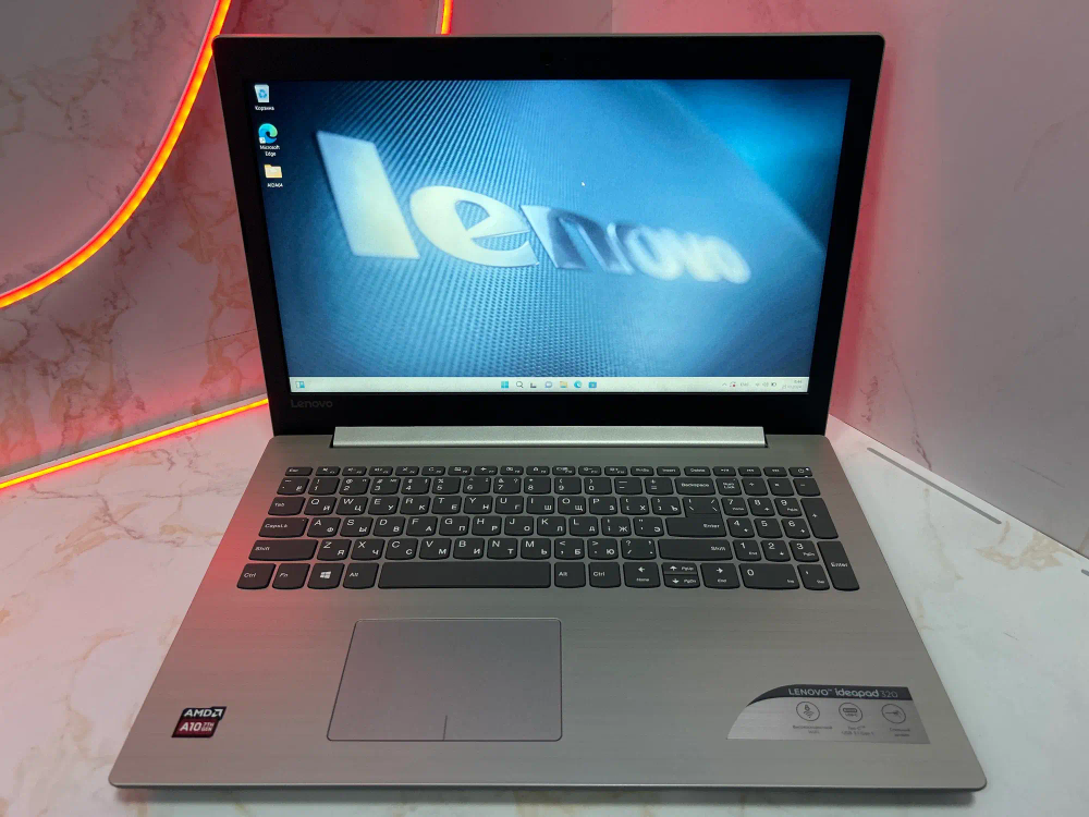 Ноутбук Lenovo 320-15ABR. Конфигурация: A10-9620P/8GB/128GB/Radeon R7 M440/Win11/FHD