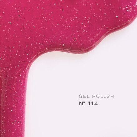 Гель лак NAIL MODA gel polish №114, 10мл