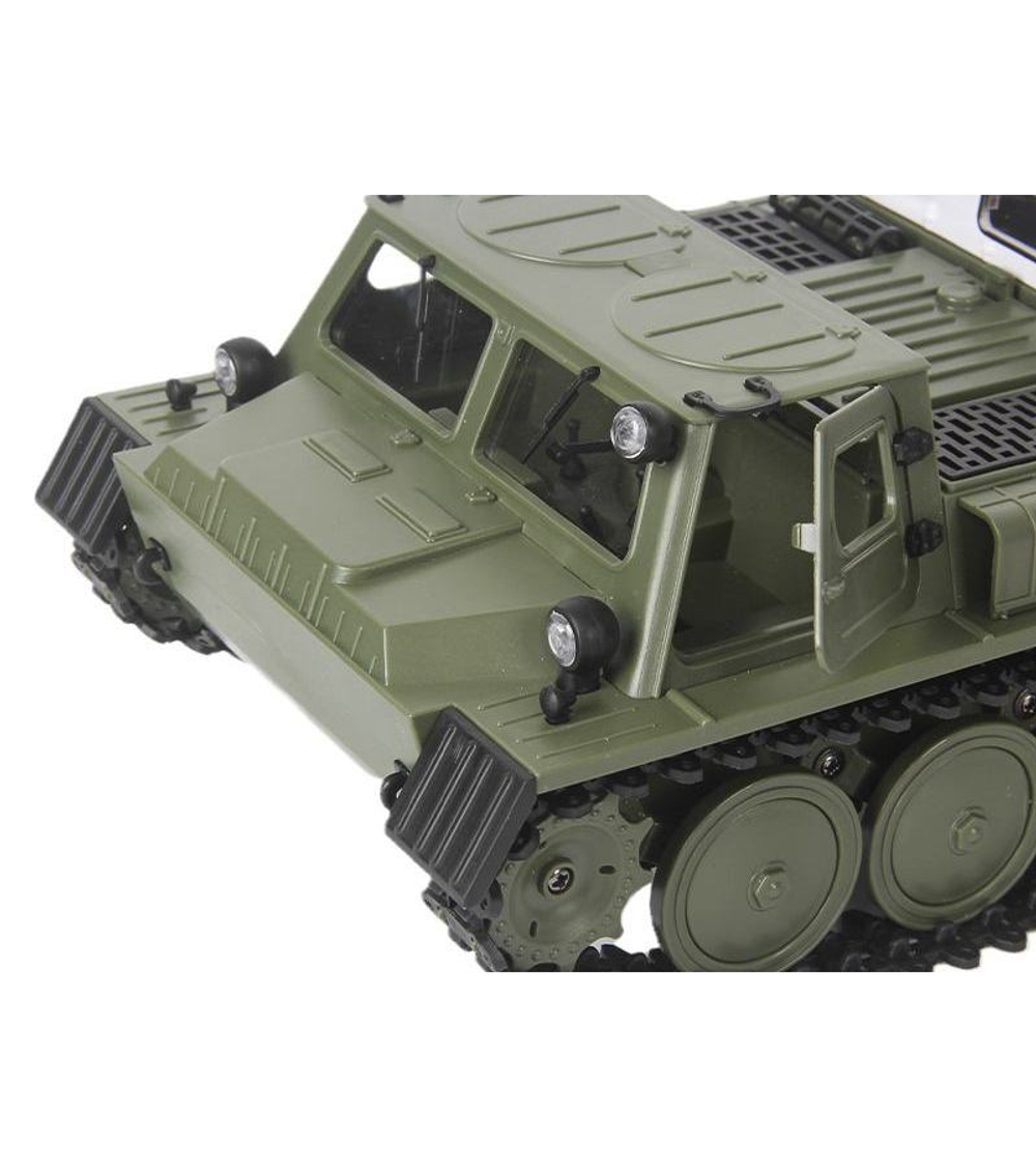 Радиоуправляемый гусеничный вездеход WPL E-1 (ГАЗ-71) 2.4G 1/16 RTR