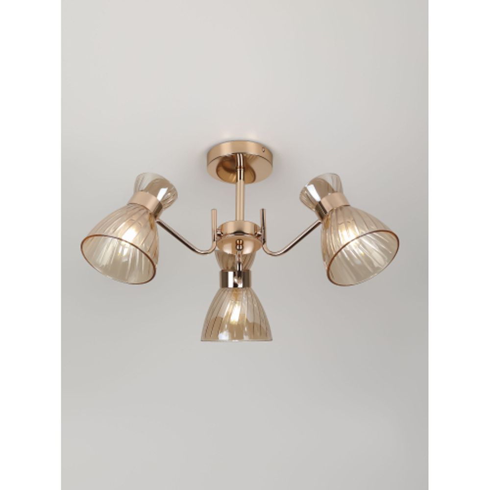 Люстра Rivoli Victoria 9183-303 3хЕ27 60 Вт модерн | Лайт