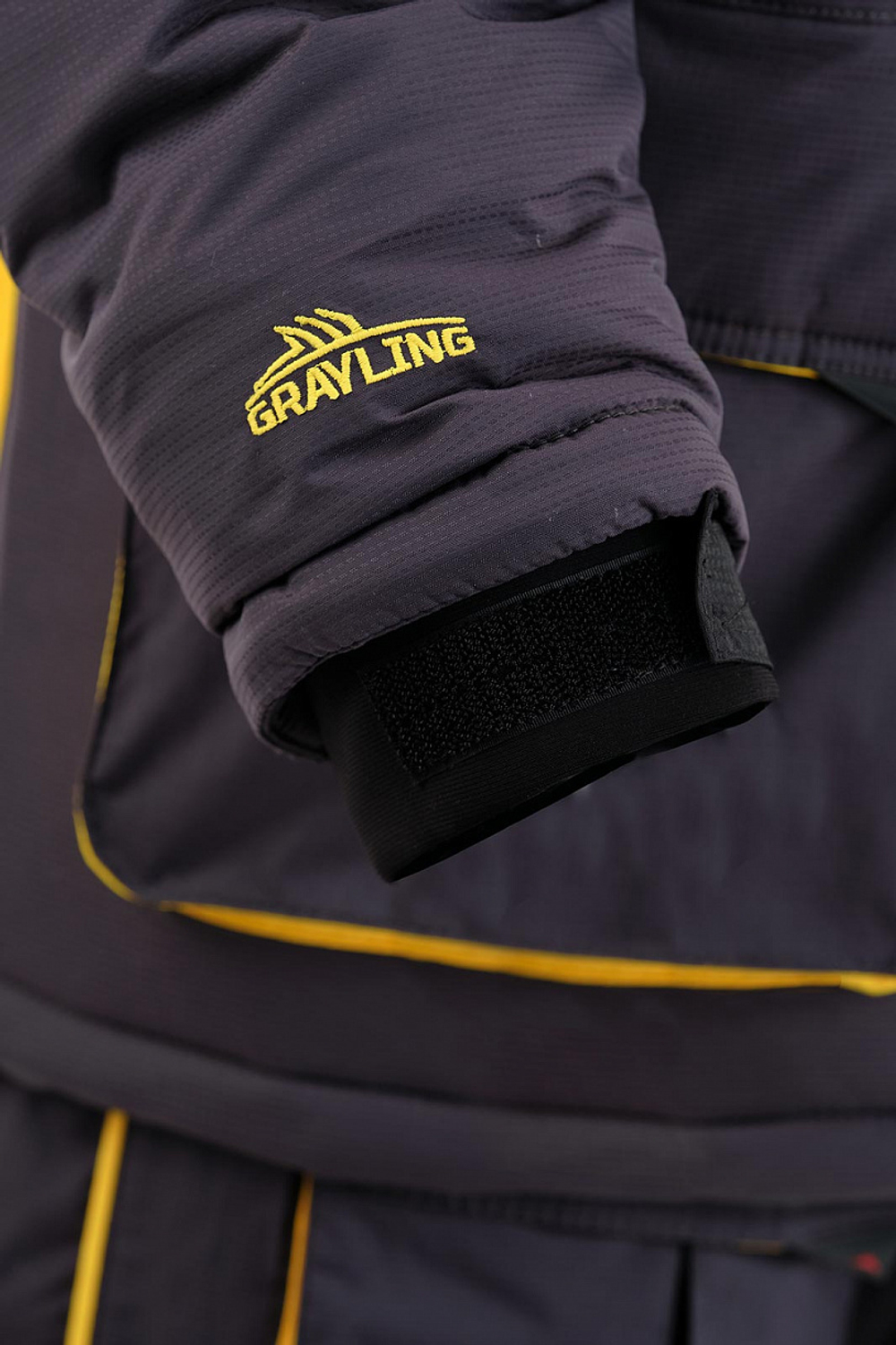 Костюм зимний Камчатка  (таслан, серо-желтый) GRAYLING Novatex