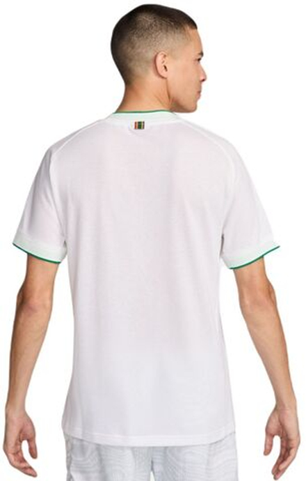 Мужская теннисная футболка Nike Court Heritage Tennis Top - белый