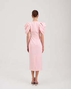 Платье Le Lac (Ле Лак) с выш. розовое