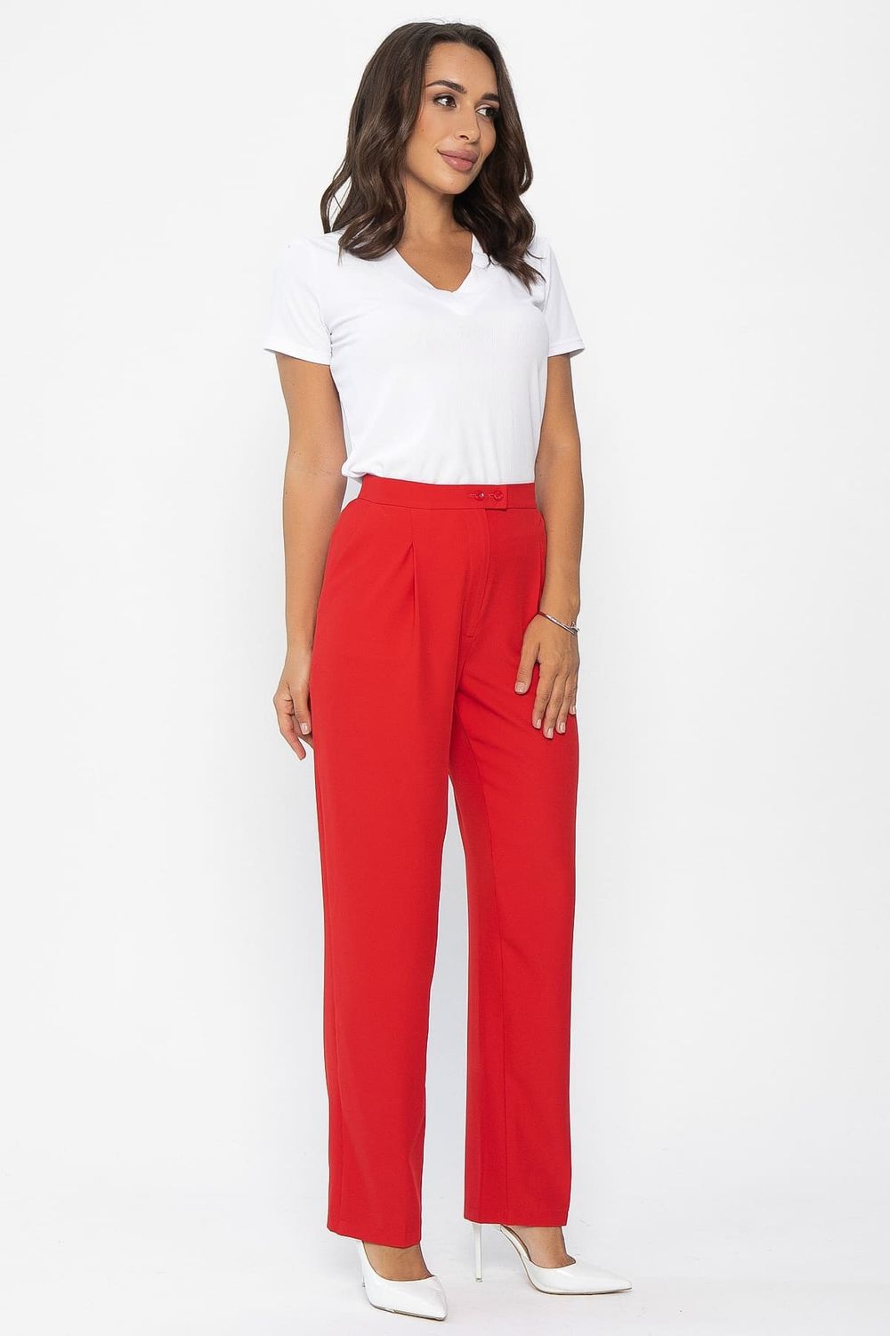 Брюки Мартин (красные) Б14024-30М LT Collection