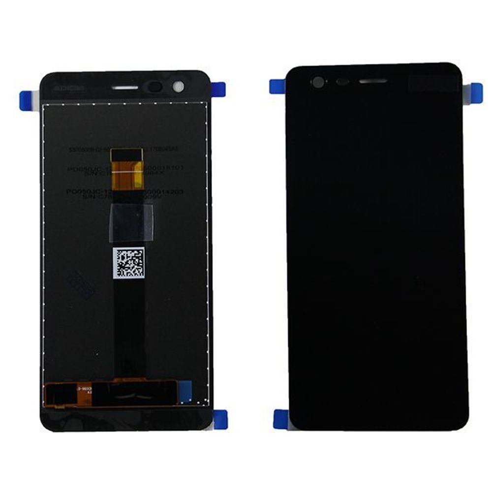 Дисплей Nokia 2 в сборе с тачскрином Черный