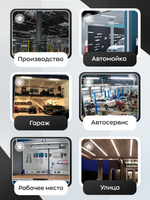 Светодиодный промышленный светильник, прожектор СКС 50Вт IP67