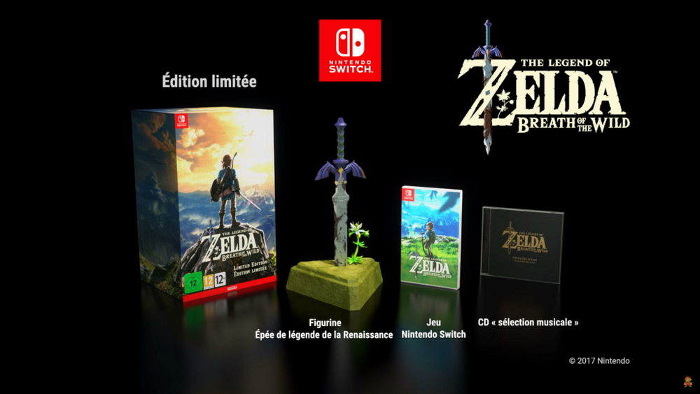 Коллекционное издание Zelda Breath of the Wild