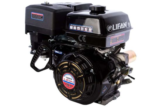 Двигатель бензиновый "LIFAN" 190FD (15 л.с., эл стартер, катушка 11А)