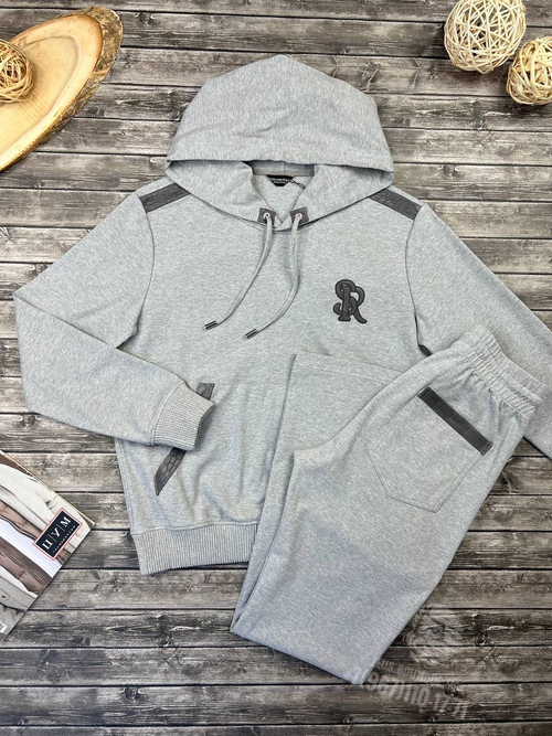 Спортивный костюм Stefano Ricci со вставками кожи крокодила