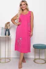 Домашнее платье "Нежный цветок" (малина) Д1737 LT Collection