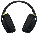 Беспроводная компьютерная гарнитура Logitech G G435, черный/неоновый желтый