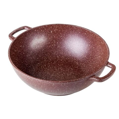 Казан алюминий, антиприг, 6 л, корич, Горница, кн4281аш