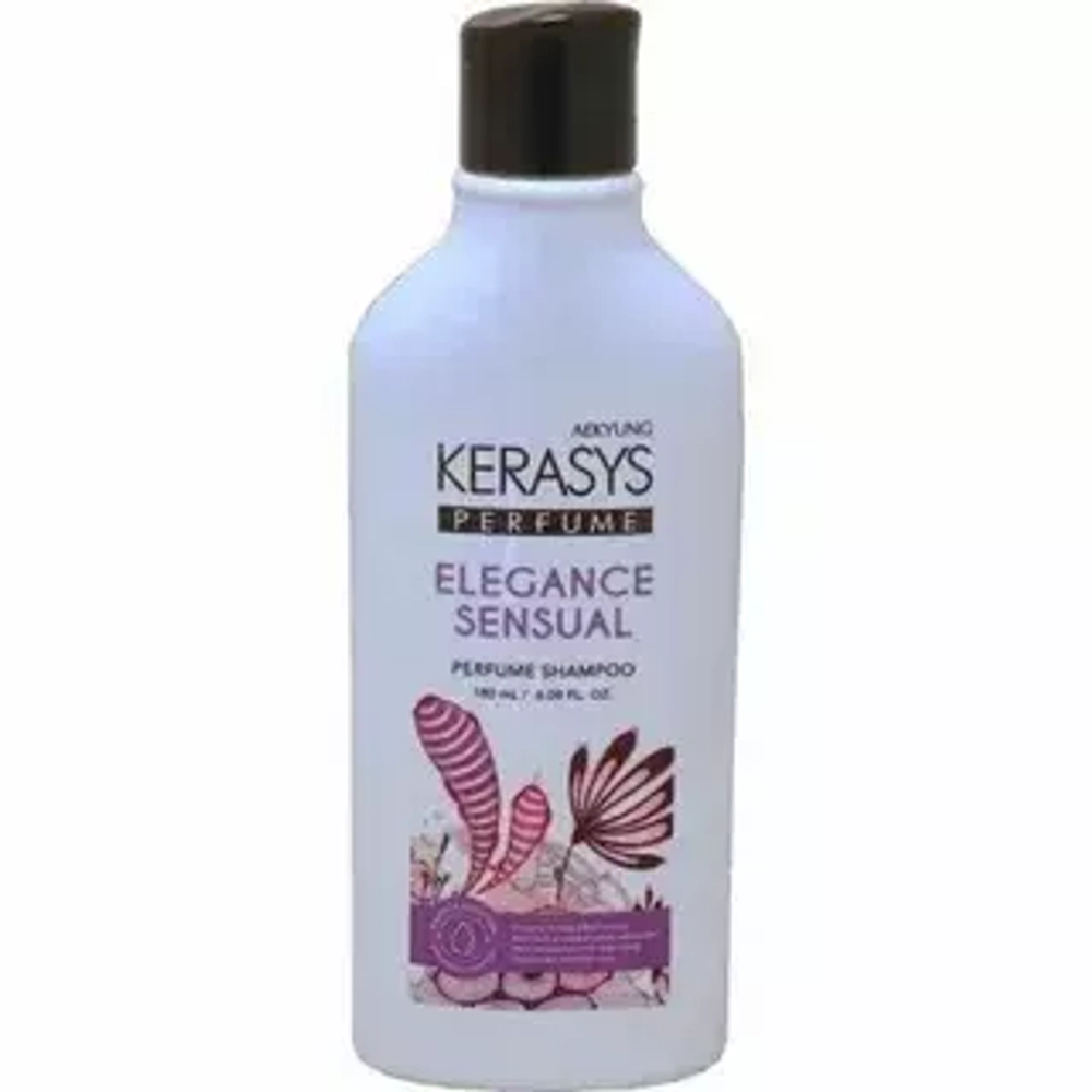 KeraSys Шампунь Парфюмир.линия ЭЛЕГАНС д/волос 180мл*50