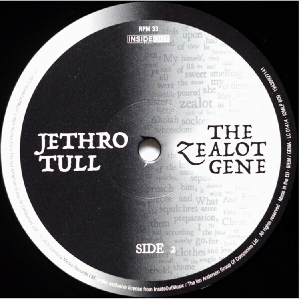 Jethro Tull / The Zealot Gene (2LP+CD)