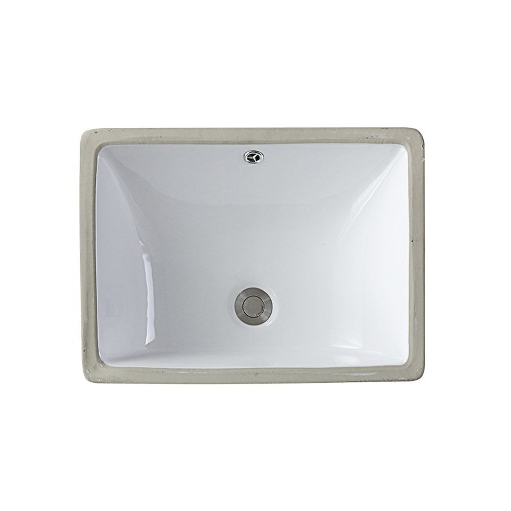 Раковина встраиваемая SANITECO SA-0040 белая 600X400X200