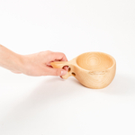 Деревянная кукса из кедра для напитков 150 мл. C67