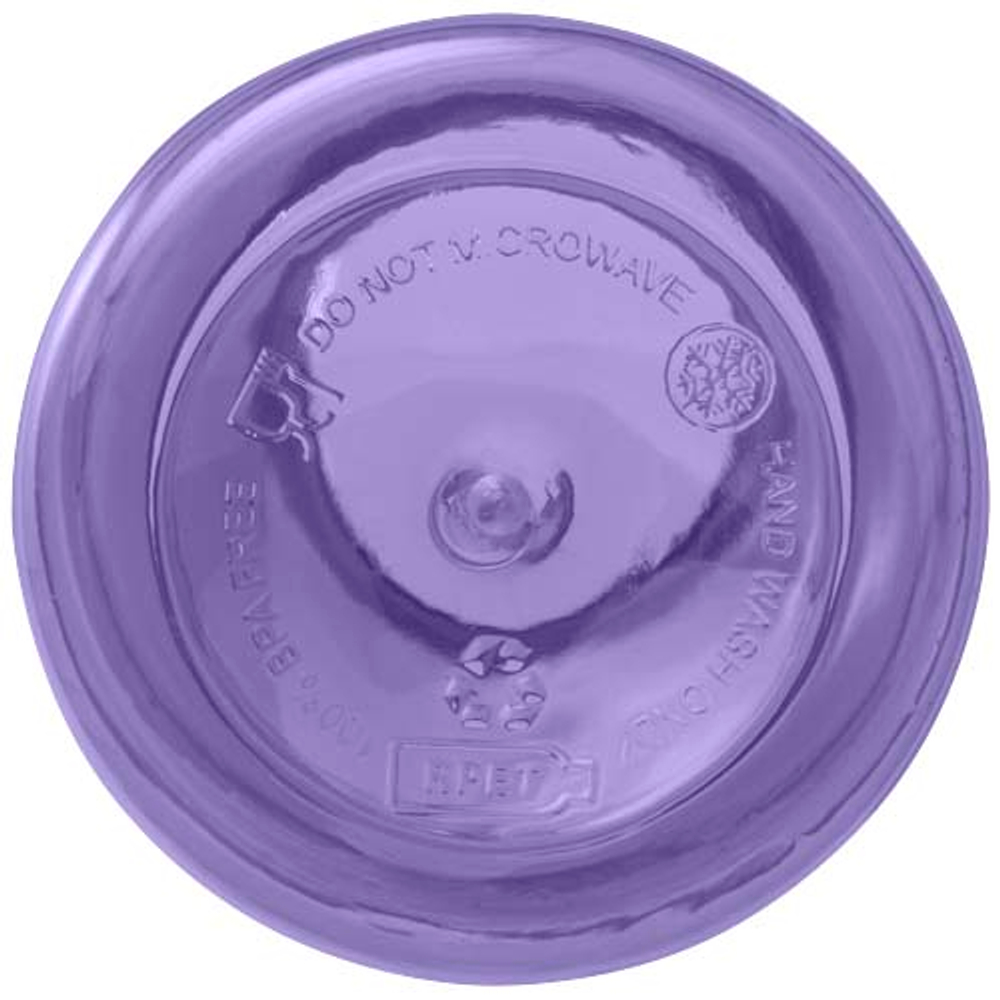 Бутылка для воды с карабином Oregon из переработанной пластмассы, сертифицированной по стандарту RCS, объемом 400 мл