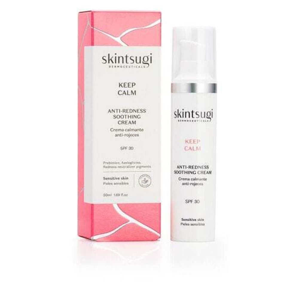 Skintsugi Keep Calm Soothing Cream SPF30 Дневной успокаивающий крем против покраснений для чувствительной кожи 50 мл