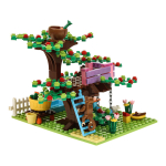 Конструктор блочный Аусини Мир чудес "Большой сад" 413эл. коробка 24706