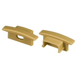 Заглушка LINE-2308-F GOLD с отверстием (Arlight, Пластик) 039999