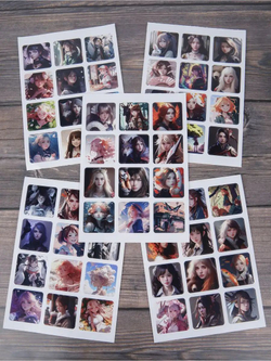 Наклейки аниме стикеры набор на телефон