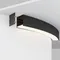 Радиусный профиль 35x35 D800мм 1/8 круга черный Led Strip alm-3535r-b-d-45°-0.8m