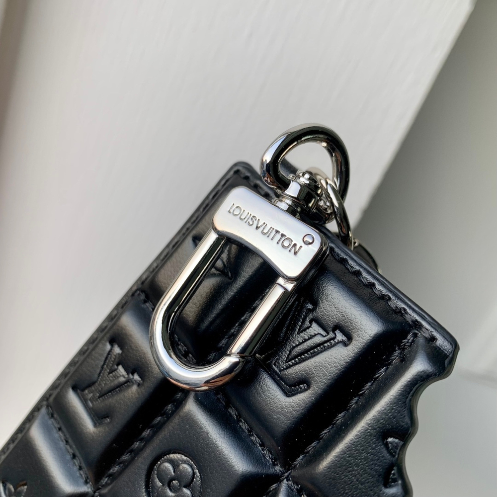 Louis Vuitton Chocolate Bar Figurine Key Holder And Bag Charm
