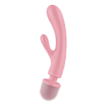 Вибратор-массажер Satisfyer Triple Lover розовый