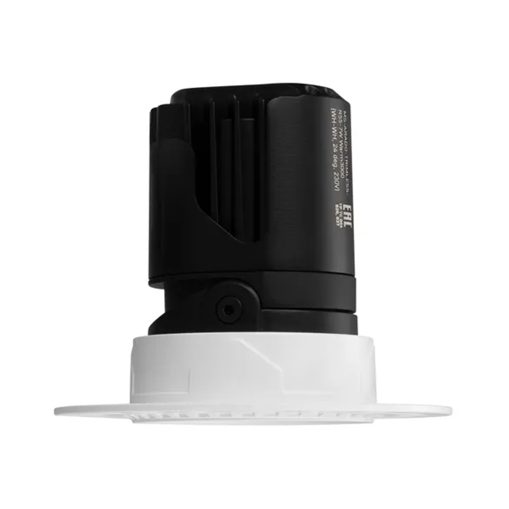 Светильник MS-ARADO-TRIMLESS-R55-7W Warm3000 (WH-WH, 24 deg, 230V) (Arlight, IP20 Металл, 5 лет) 058776