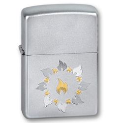 Зажигалка ZIPPO Ring of fire Satin (21192)
