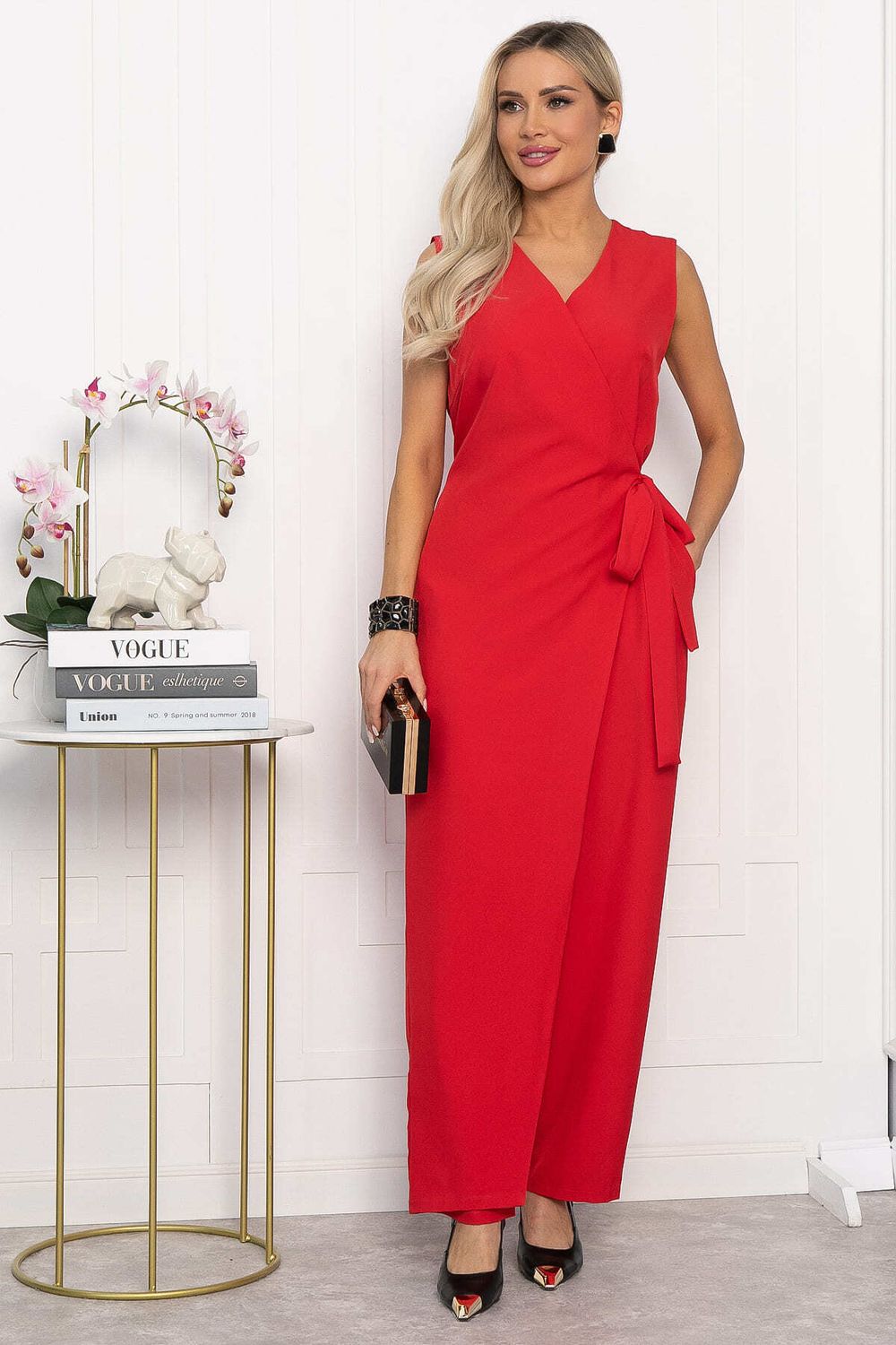 Комбинезон Леонтия (красный) К13809-5М LT Collection