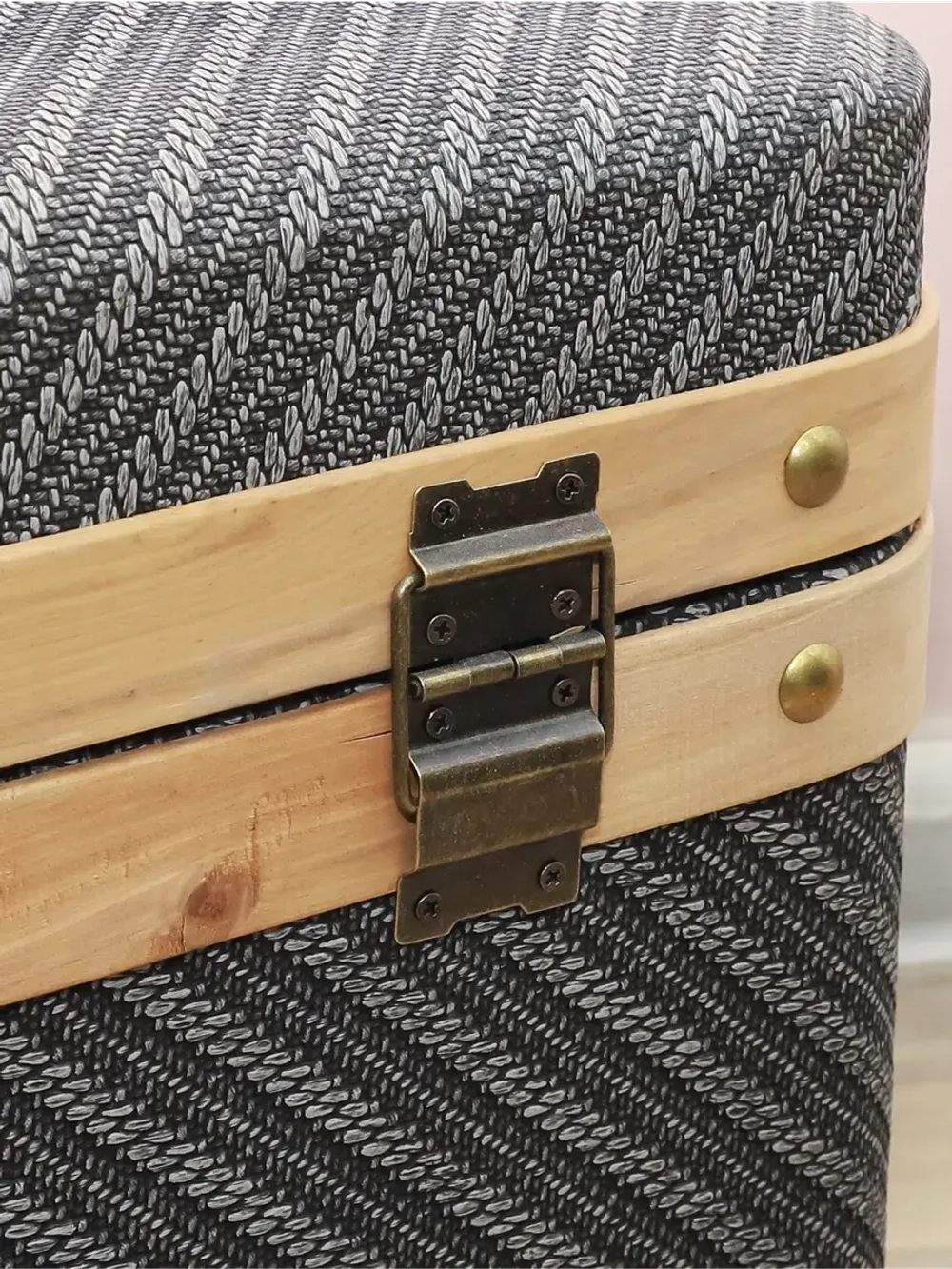 Пуфик для прихожей с ящиком 59*35*36 см