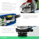Угловая шлифмашина Зубр УШМ-П125-750