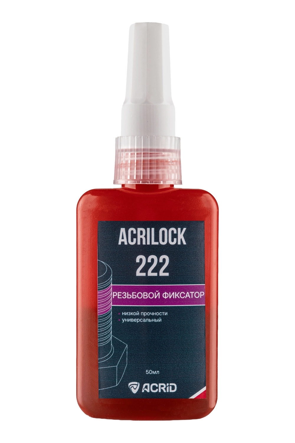 Резьбовой фиксатор Acrilock 222
