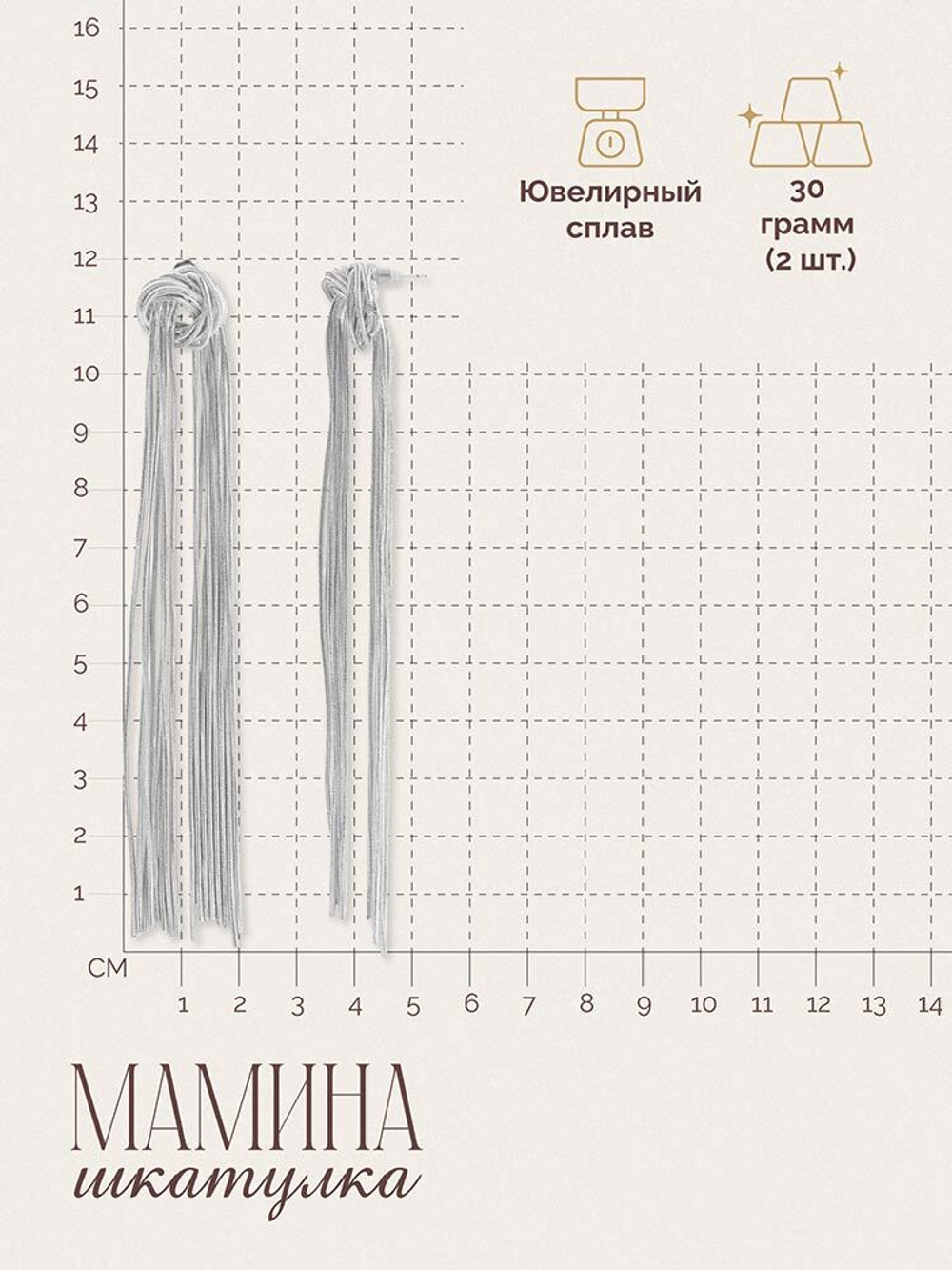 Сережки «Лучиана»