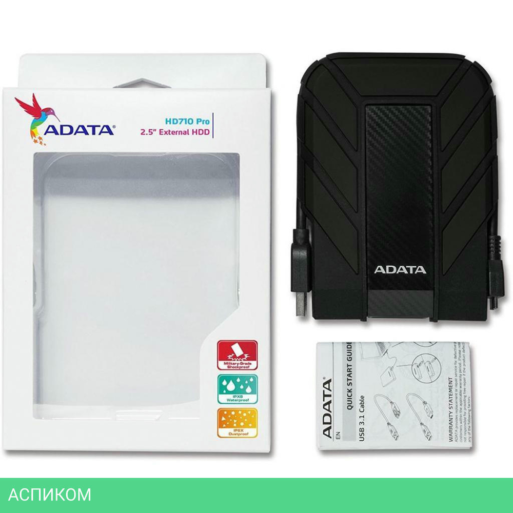 Внешний накопитель A-Data 1TB AHD710P-1TU31-CBK