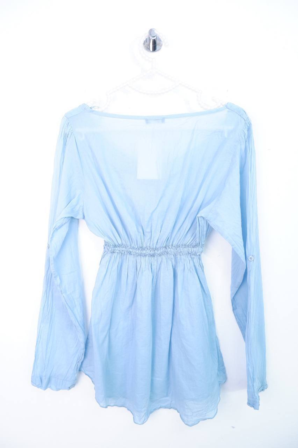 Блузка Sabra стильная, маркировка 38, визуально на 44 размер