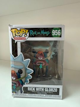 Фигурка Funko POP!(мятая коробка) Animation Rick & Morty Rick w/ Glorzo (956) 55250
