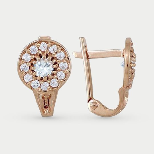 Серьги золотые